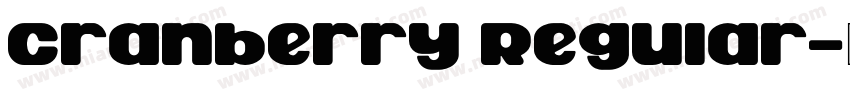 Cranberry Regular字体转换